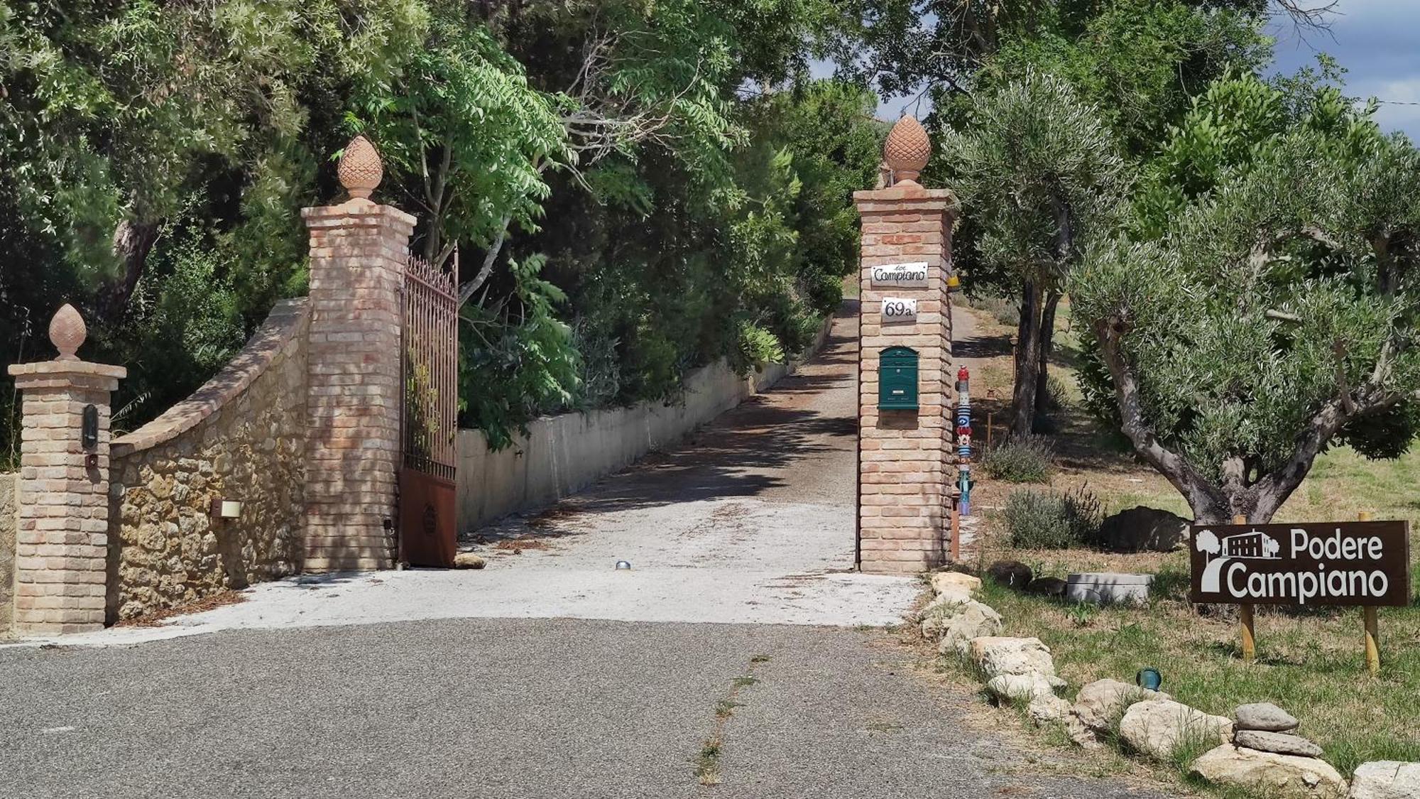 Podere Campiano Вольтерра Экстерьер фото