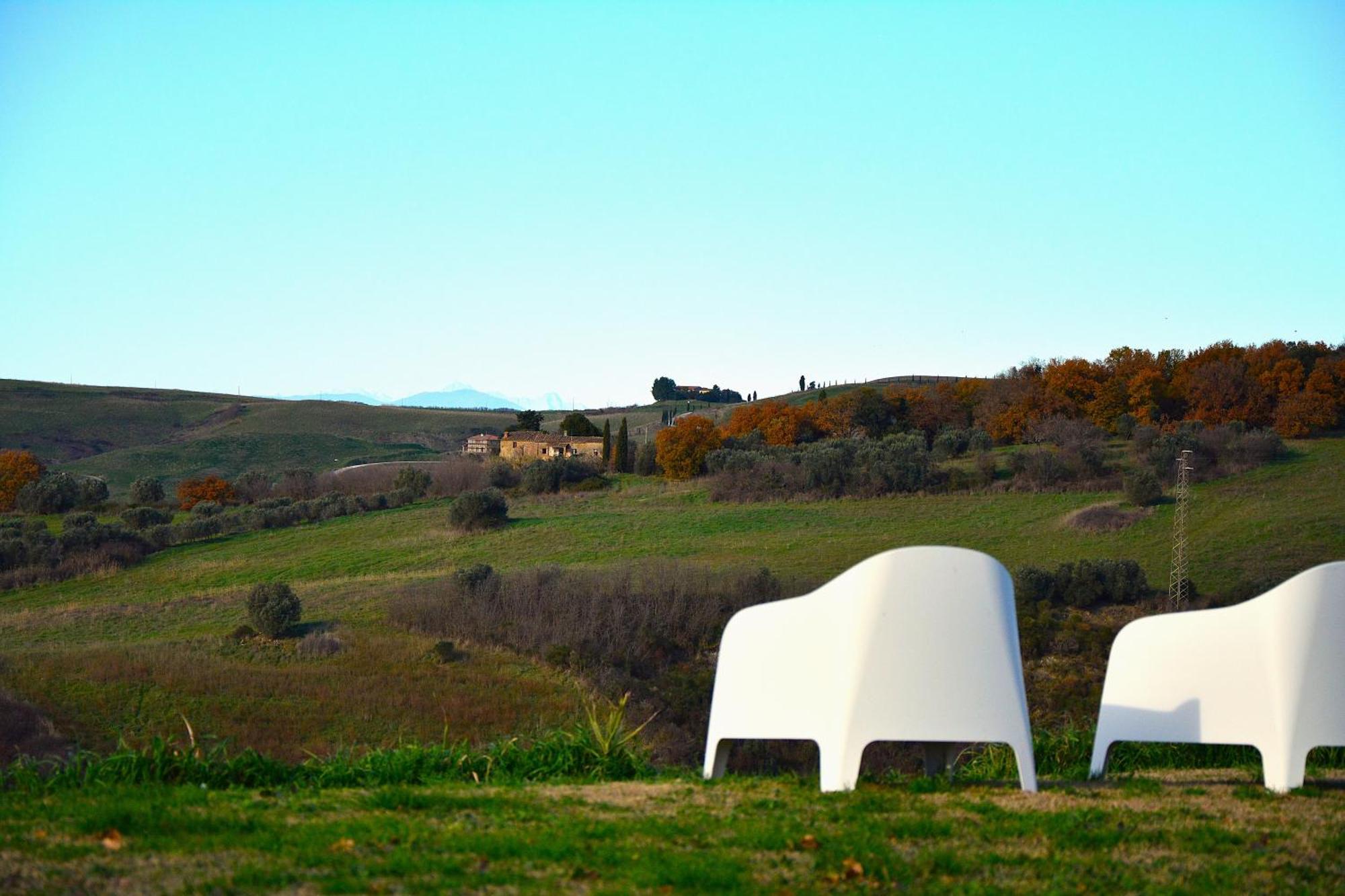 Podere Campiano Вольтерра Экстерьер фото
